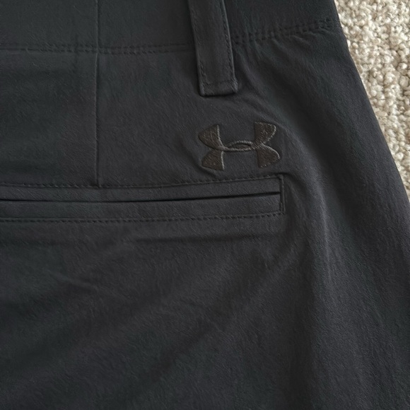 Men’s Under Armour Sz 36 Black Shorts - Picture 4 of 4